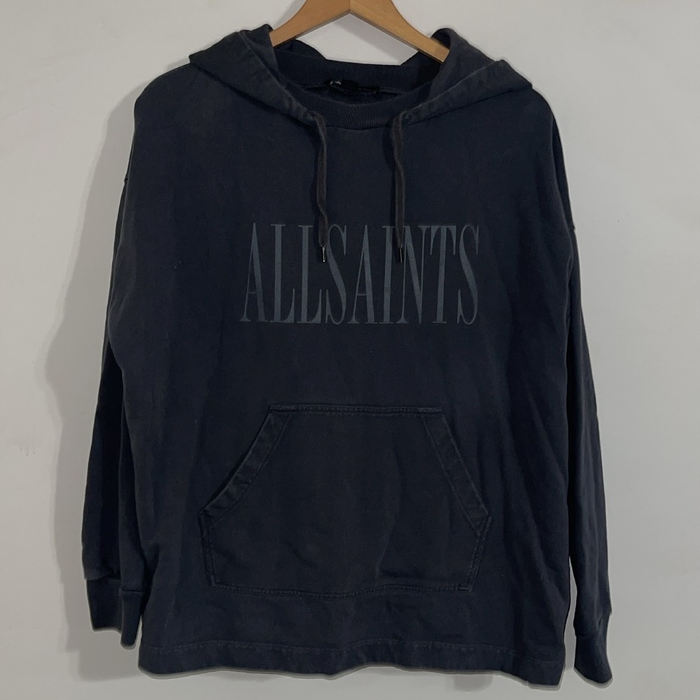 All Saints Black Hoodie for Men